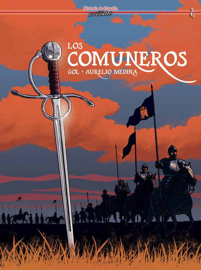 Los comuneros, de ., Gol | portada del libro