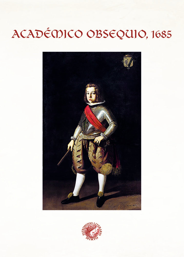 Académico obsequio, 1685, de Verdugo de Albornoz, Alonso | portada del libro