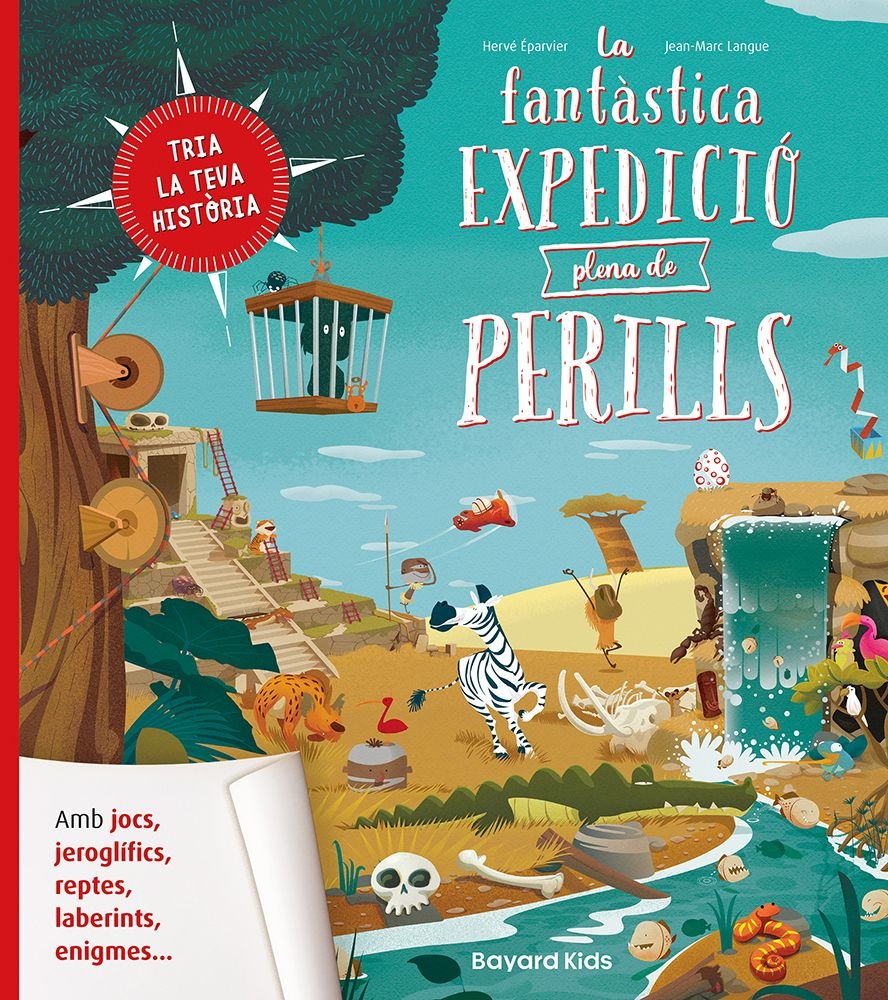 LA FANTASTICA EXPEDICIO PLENA DE PERILLS, de EPARVIER, HERVE | portada del libro