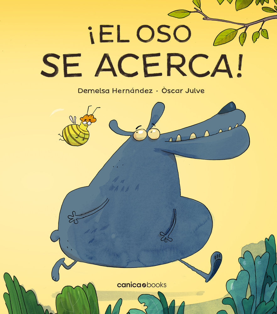 ¡EL OSO SE ACERCA!, de Hernández, Demelsa | portada del libro