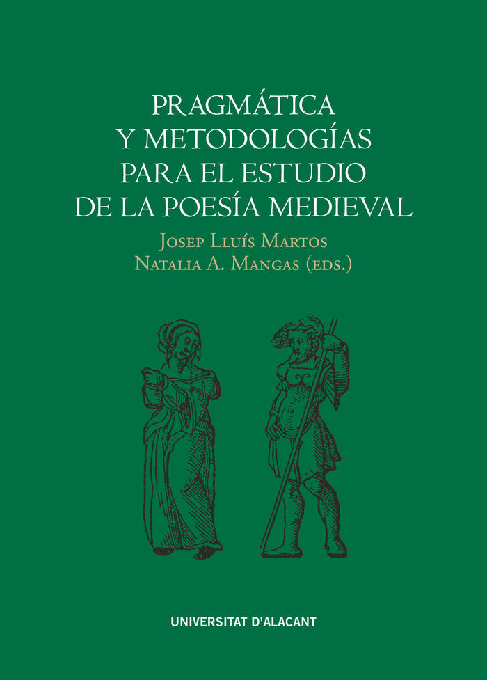 Pragmática y metodologías para el estudio de la poesía medieval | portada del libro