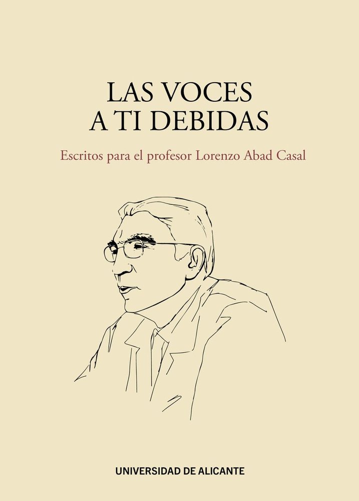 LAS VOCES A TI DEBIDAS | portada del libro