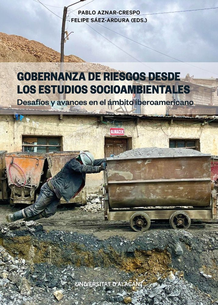 GOBERNANZA DE RIESGOS DESDE LOS ESTUDIOS SOCIOAMBIENTALES, de AA.VV. | portada del libro