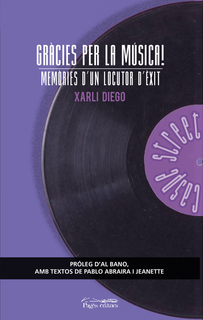 Gràcies per la música!, de Diego, Xarli | portada del libro