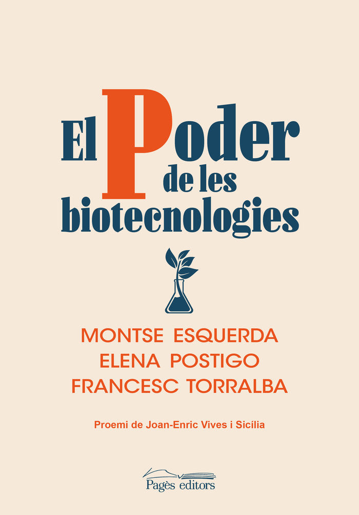 El poder de les biotecnologies, de ESQUERDA, MONTSE | portada del libro