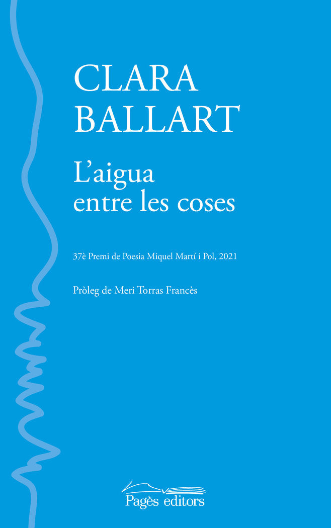 L'AIGUA ENTRE LES COSES, de BALLART, CLARA | portada del libro