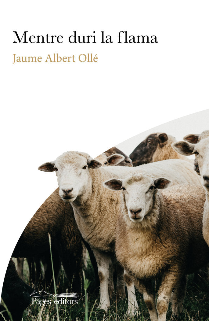 MENTRE DURI LA FLAMA, de JAUME ALBERT OLLE MANUEL | portada del libro