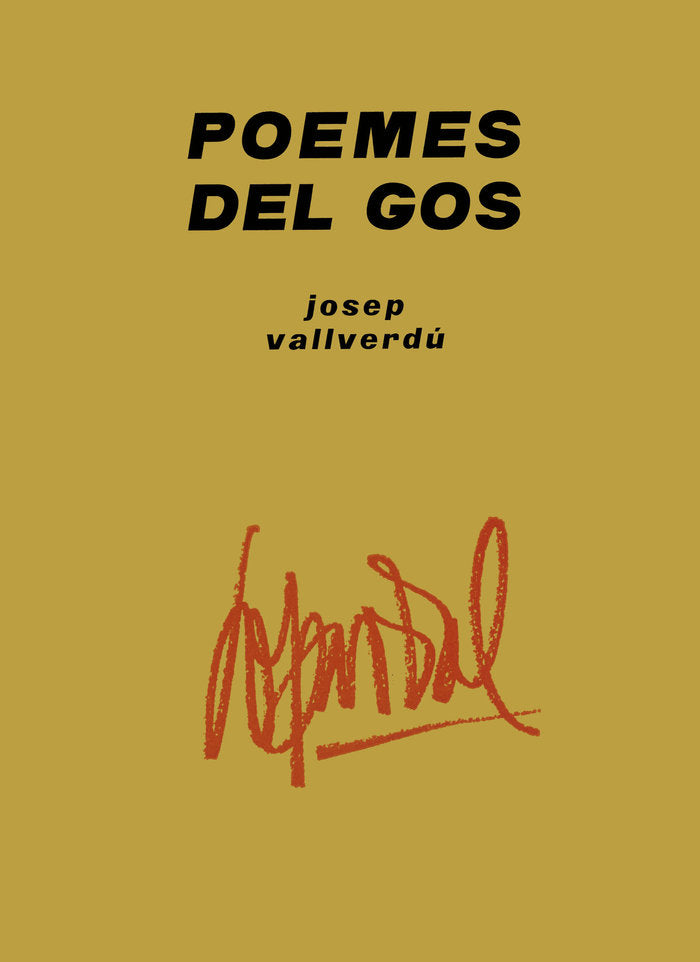 Poemes del gos, de VALLVERDU AIXAL·, JOSEP | portada del libro