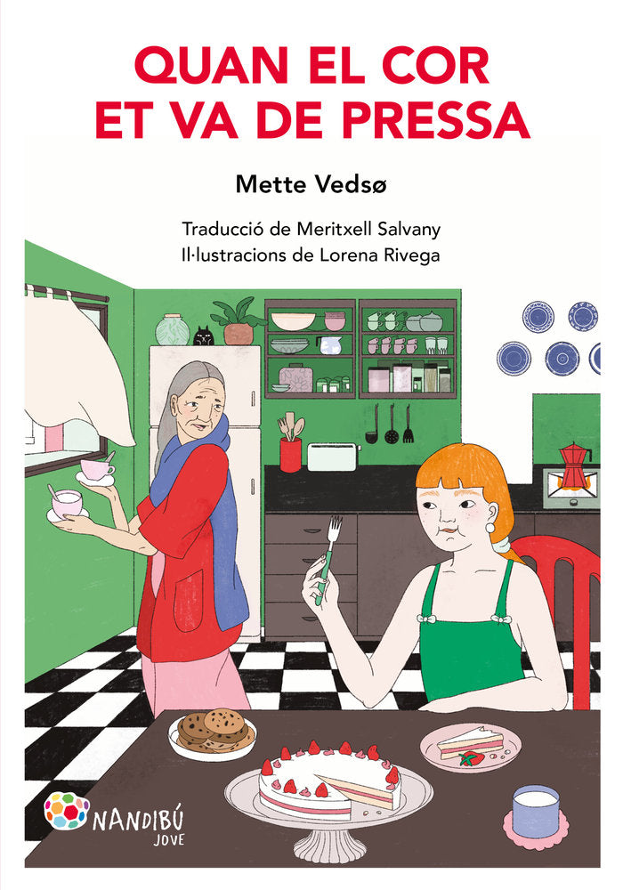 QUAN EL COR ET VA DE PRESSA, de METTE VEDSø | portada del libro