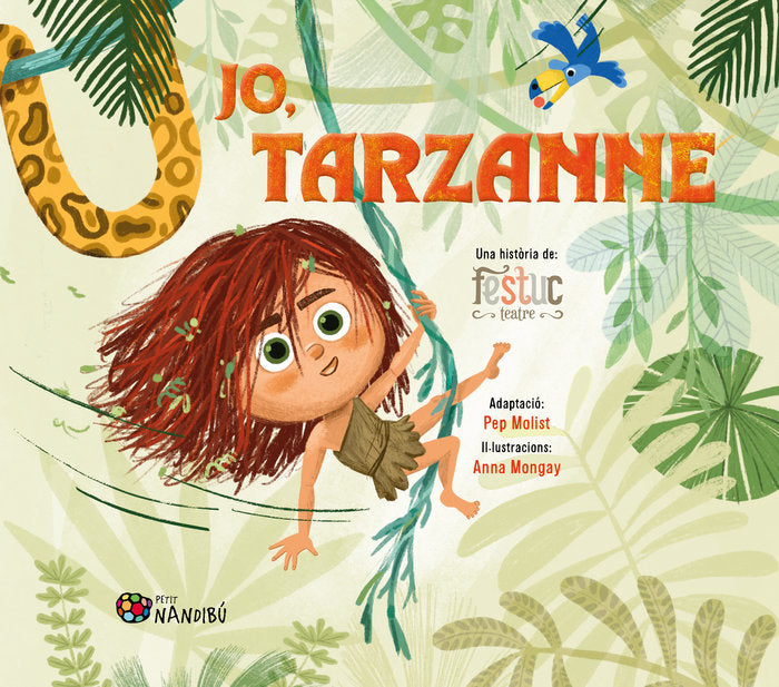 JO, TARZANNE, de FESTUC TEATRE | portada del libro