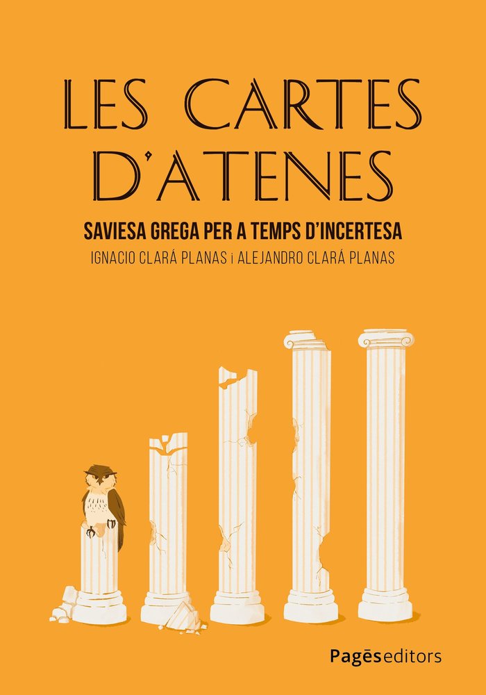 LES CARTES D'ATENES, de CLARA PLANAS, IGNACIO | portada del libro
