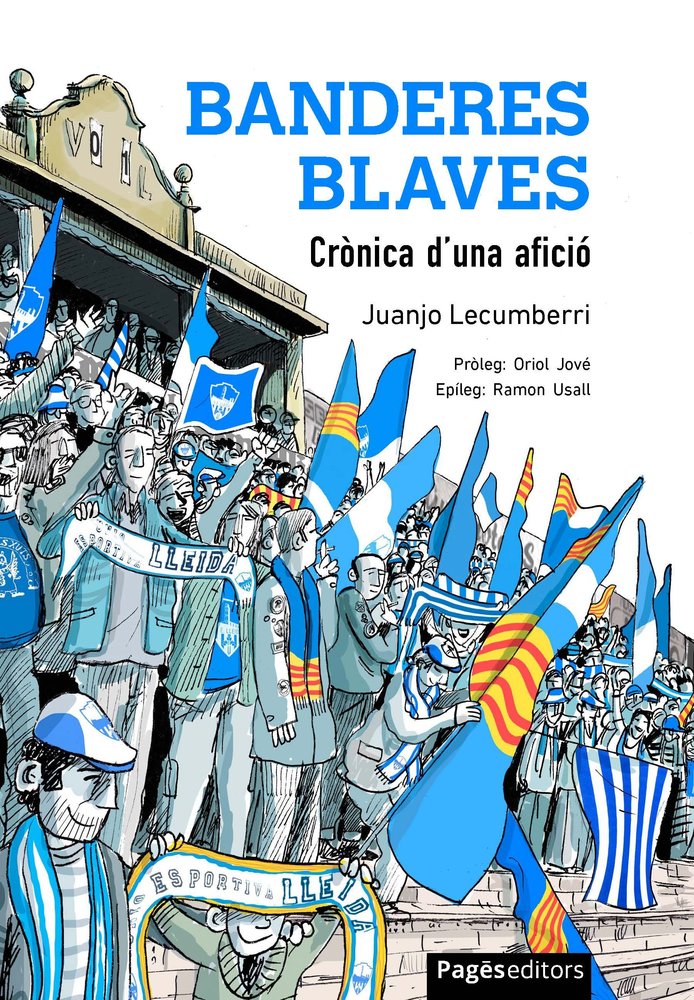 BANDERES BLAVES, de JUANJO LECUMBERRI | portada del libro