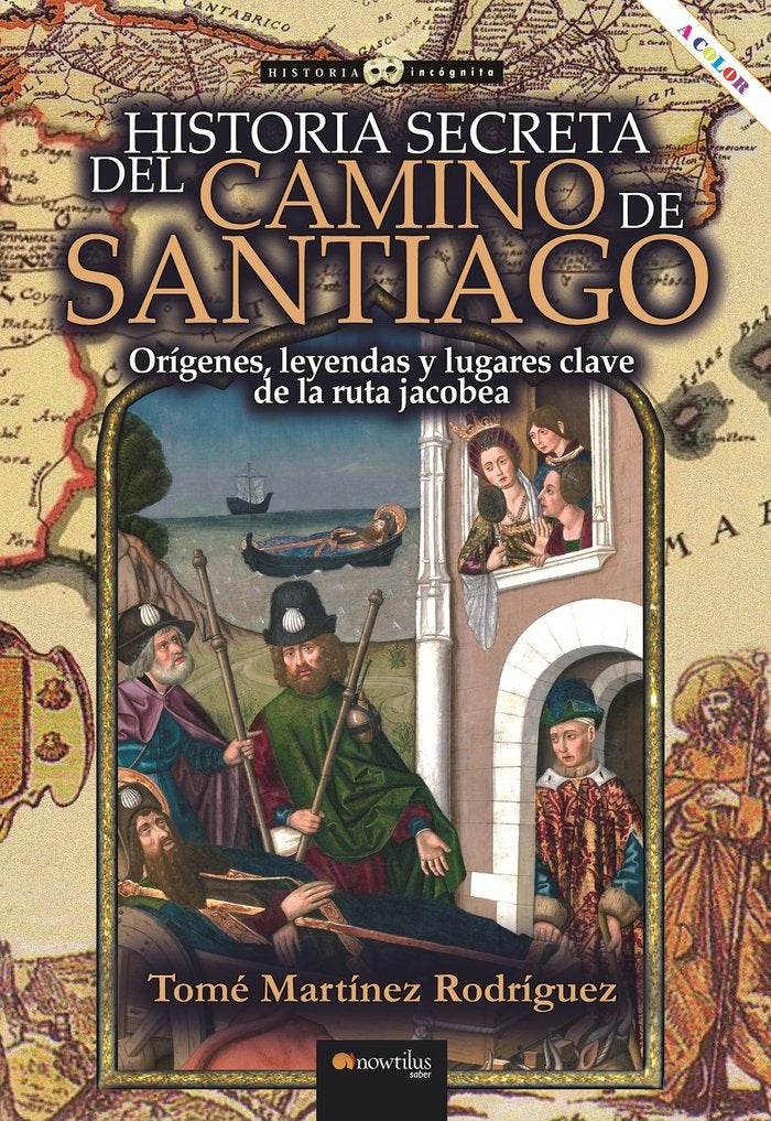 HISTORIA SECRETA DEL CAMINO DE SANTIAGO, de MARTINEZ RODRIGUEZ, TOME | portada del libro