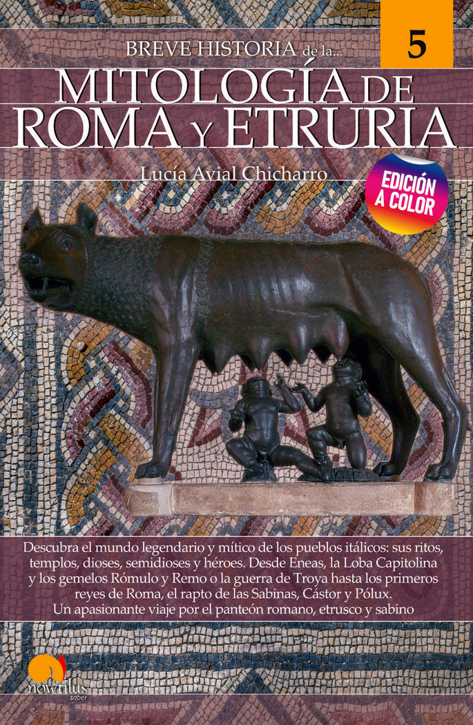BH DE LA MITOLOGIA DE ROMA Y ETRURIA, de AVIAL CHICHARRO, LUCIA | portada del libro