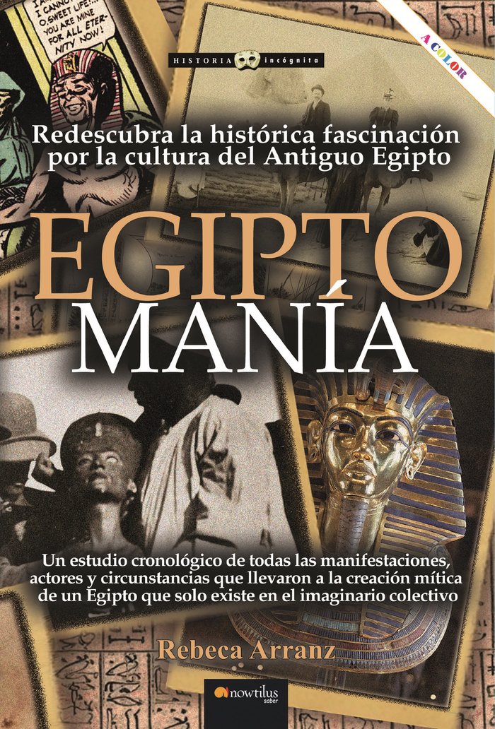 EGIPTOMANIA, de ARRANZ, REBECA | portada del libro