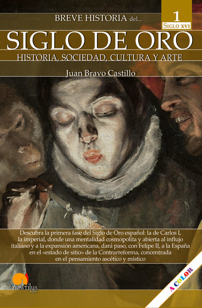 BREVE HISTORIA DEL SIGLO DE ORO. VOLUMEN 1, de BRAVO CASTILLO, JUAN | portada del libro