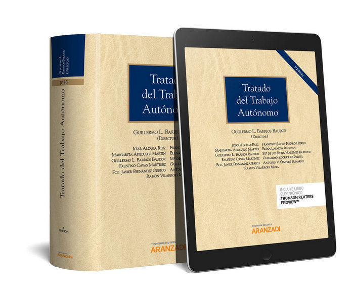 Tratado del trabajo autónomo (Papel + e-book), de Barrios, Guillermo | portada del libro