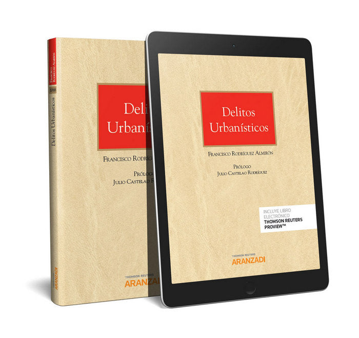 Delitos urbanísticos (Papel + e-book), de Rodríguez Almirón, Francisco | portada del libro