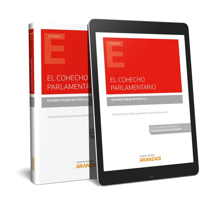 El cohecho parlamentario (Papel + e-book), de Riquelme Portilla | portada del libro