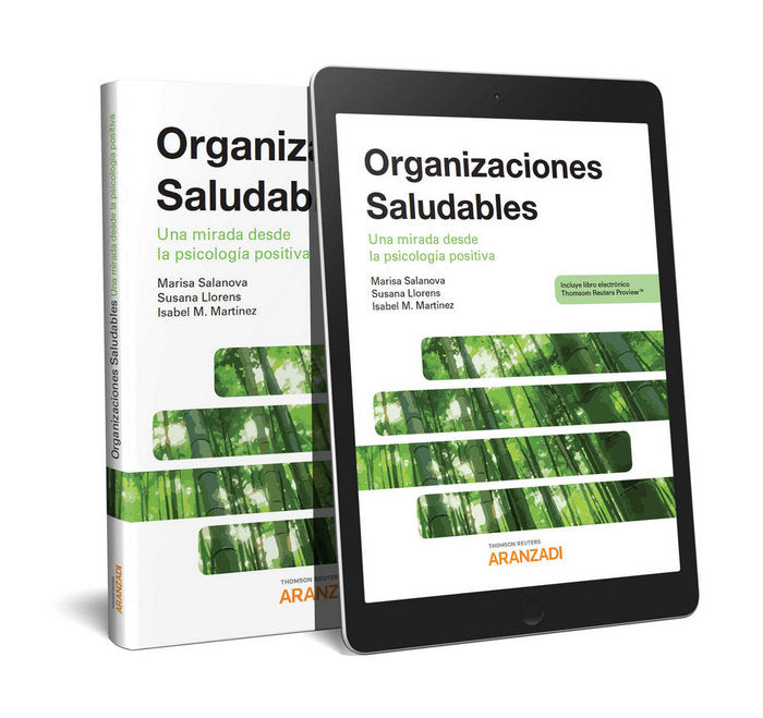 Organizaciones Saludables. Una mirada desde la Psicología Positiva (Papel + e-book), de Llorens, Susana | portada del libro