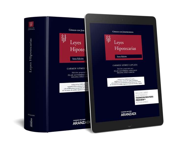 Leyes hipotecarias (Papel + e-book), de Díez García, Helena | portada del libro
