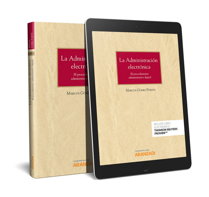 La Administración electrónica (Papel + e-book), de Gómez Puente, Marcos | portada del libro