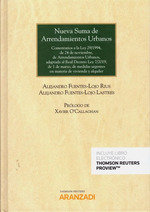 Nueva Suma de Arrendamientos Urbanos (Papel + e-book), de Fuentes-Lojo Lastres, Alejandro | portada del libro