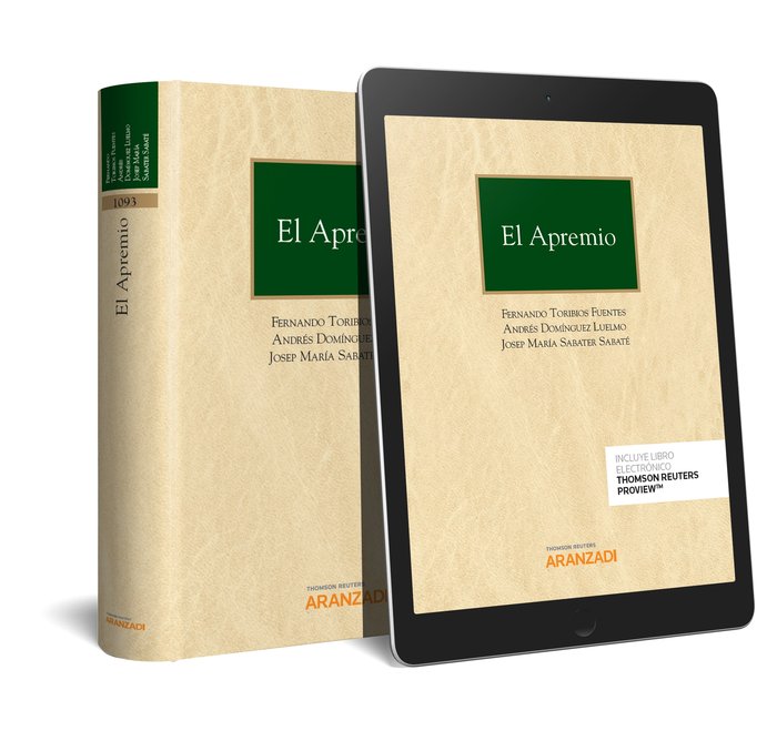 El Apremio (Papel + e-book), de Domínguez Luelmo, Andrés A. | portada del libro