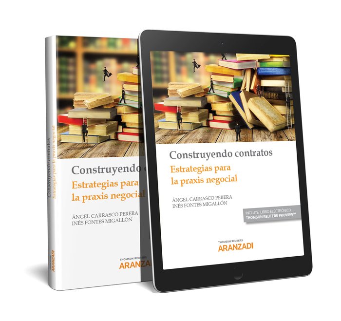 Construyendo contratos (Papel + e-book), de Carrasco Perera, Angel | portada del libro