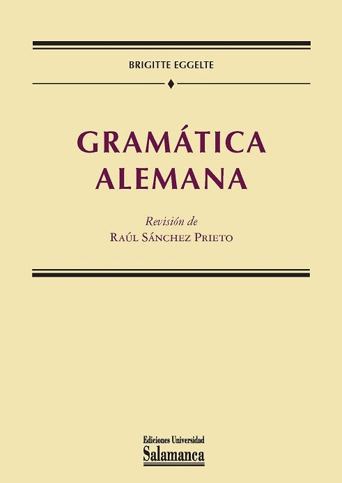 Gramática alemana, de Eggelte, Brigitte | portada del libro