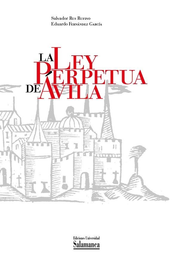 LA LEY PERPETUA DE AVILA | portada del libro