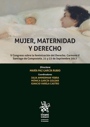 Mujer, maternidad y derecho, de García Rubio, María Paz | portada del libro