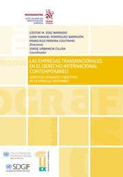 Las Empresas Transnacionales en el Derecho Internacional Contemporáneo, de Rodríguez Barrigón | portada del libro