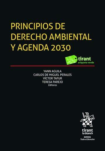 Principios se derecho ambiental y agenda 2030, de Varios autores | portada del libro