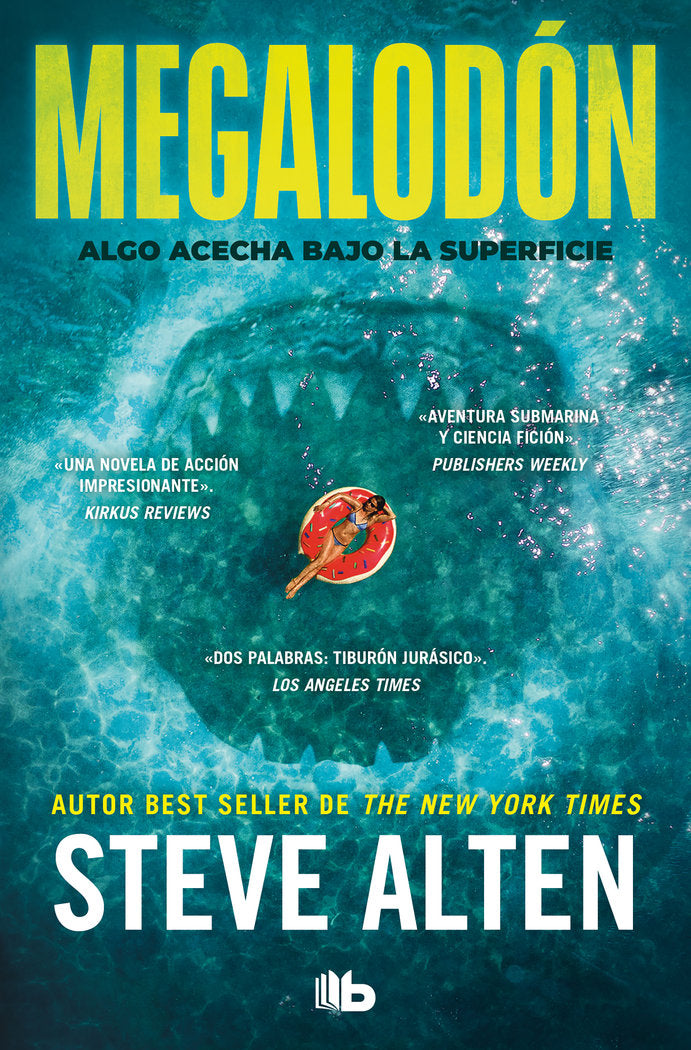 MEGALODON, de STEVE ALTEN | portada del libro