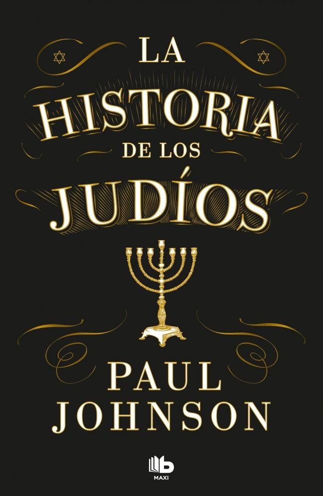 LA HISTORIA DE LOS JUDIOS, de PAUL JOHNSON | portada del libro
