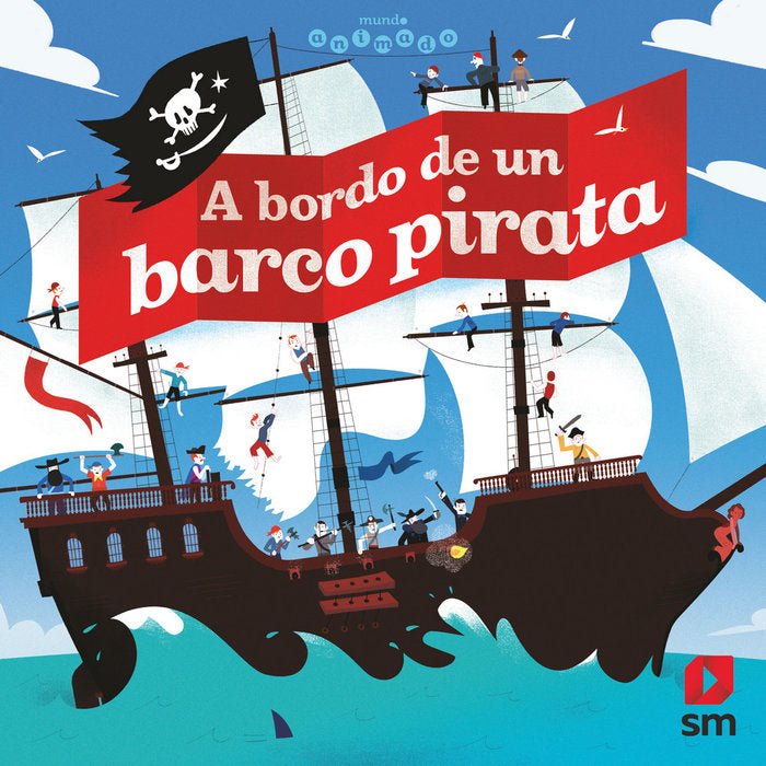 A bordo de un barco pirata, de Billoud, Jean-Michel | portada del libro