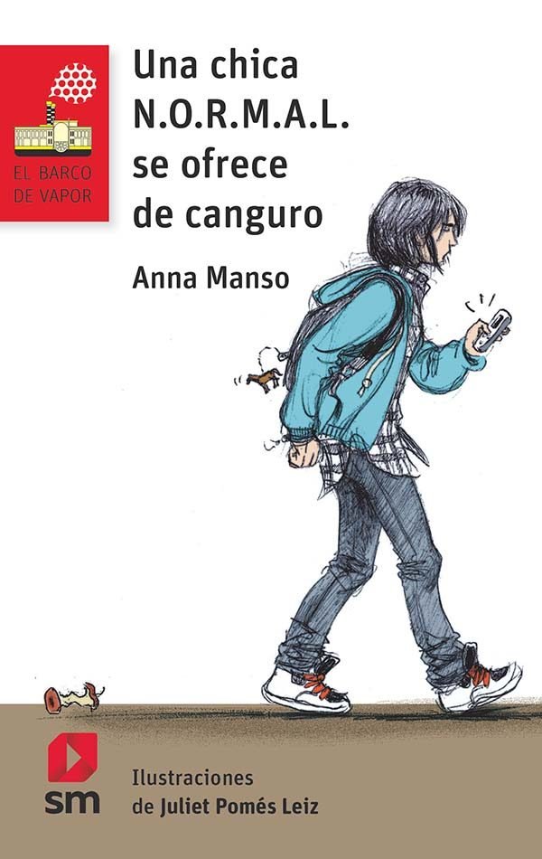 Una chica N.O.R.M.A.L se ofrece de canguro, de Manso Munné, Anna | portada del libro