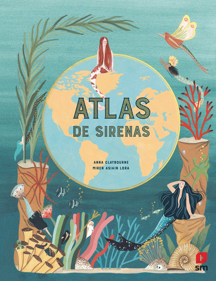 Atlas de sirenas, de Claybourne, Anna | portada del libro