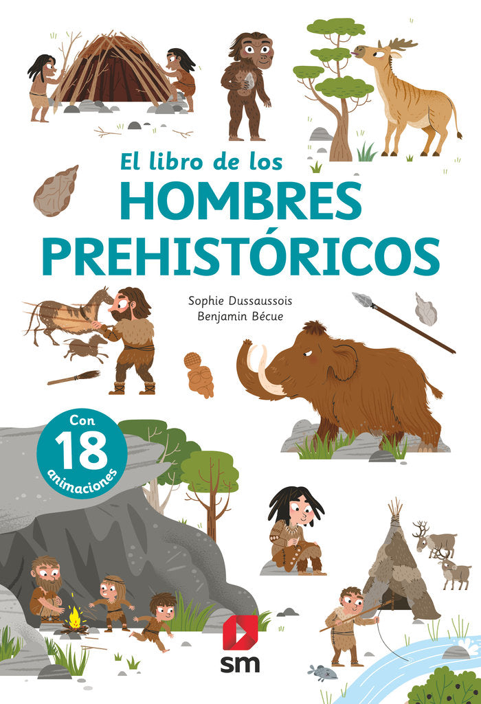EL LIBRO DE LOS HOMBRES PREHISTORICOS, de DUSSAUSSOIS, SOPHIE | portada del libro