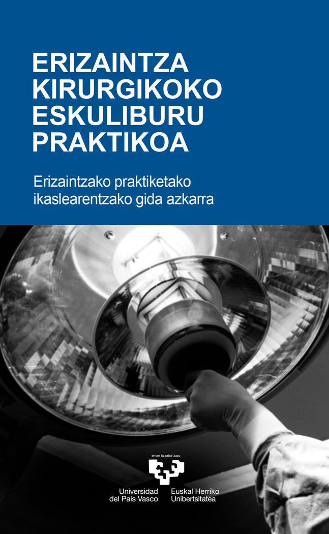 Erizaintza kirurgikoko eskuliburu praktikoa | portada del libro