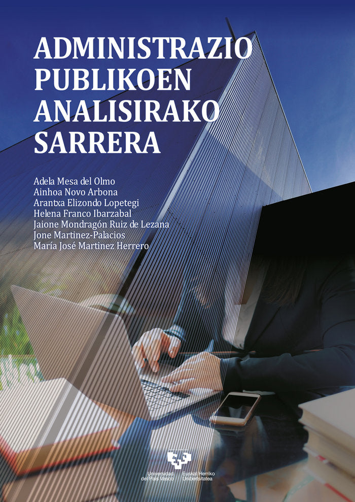 Administrazio publikoen analisirako sarrera, de Mesa del Olmo, Adela | portada del libro