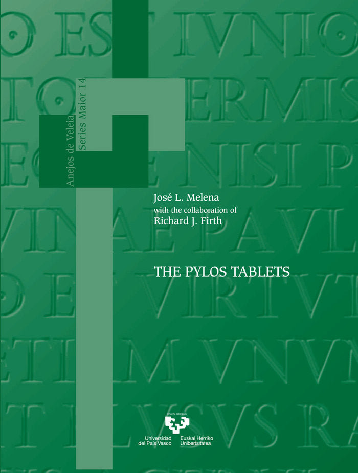The Pylos Tablets, de MELENA JIMENEZ, JOSE LUIS | portada del libro