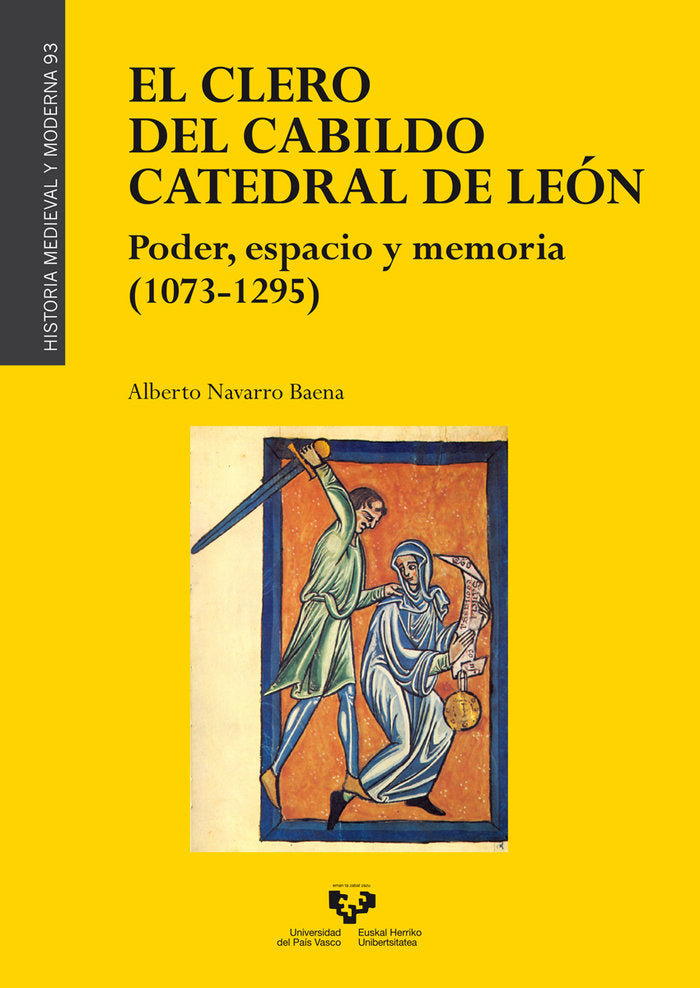EL CLERO DEL CABILDO CATEDRAL DE LEON, de NAVARRO BAENA, ALBERTO | portada del libro