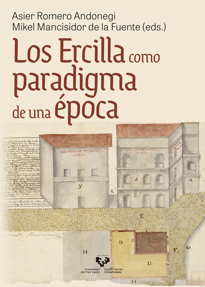 LOS ERCILLA COMO PARADIGMA DE UNA EPOCA | portada del libro