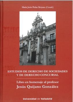ESTUDIOS DE DERECHO DE SOCIEDADES Y DE DERECHO CONCURSAL, de VV AA | portada del libro