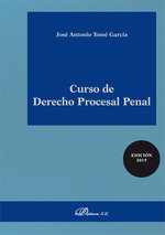 Curso de Derecho Procesal Penal, de Tomé García | portada del libro
