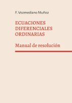 Ecuaciones diferenciales ordinarias, de F. VOZMEDIANO MUÑOZ | portada del libro