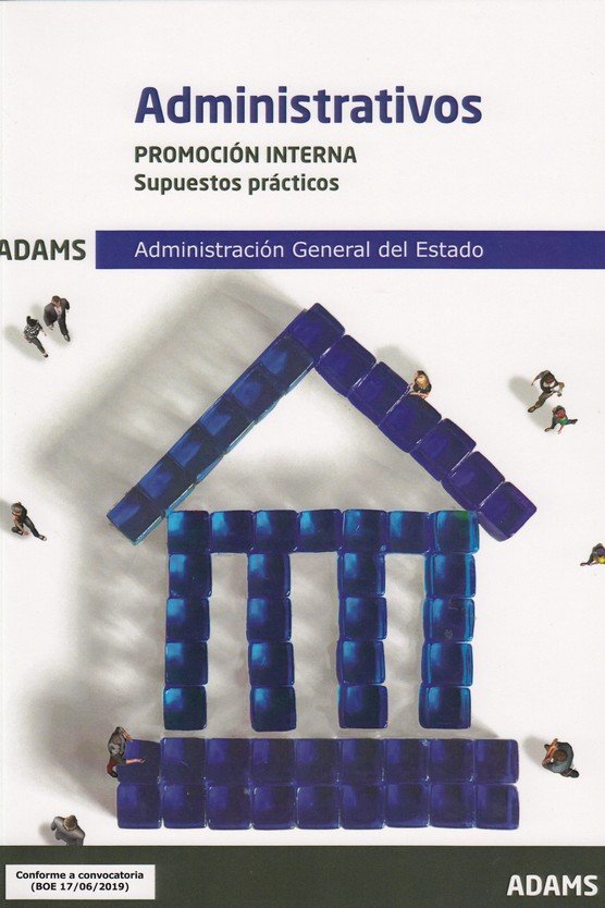 Supuestos Prácticos Administrativos, promoción interna, Administración General del Estado, de AA.VV. | portada del libro