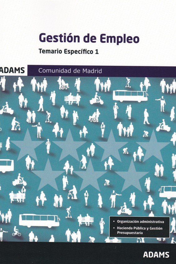 Temario Espec¡fico Gestión de Empleo. Comunidad de Madrid, de AA.VV. | portada del libro